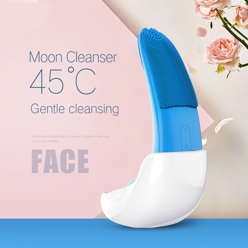 Frumusete Sonic Electric Față Cleansing perie cu ultrasunete piele facială scruber