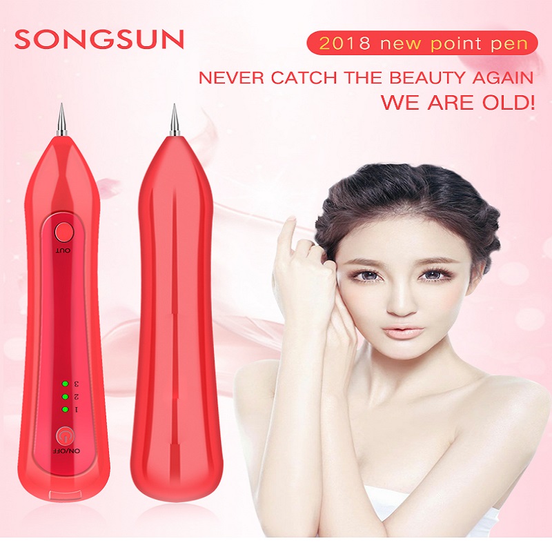 Frumusețe Plasma Pen Skin Tag Fockle Nevus Acne Dot Sweep Spot Îndepărtarea stiloului de îndepărtare a frumuseții